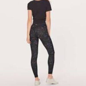 Lululemon Wunder Under Hi-Rise Tight Full-On Luxtreme 28" Frozen Flourish Multi
